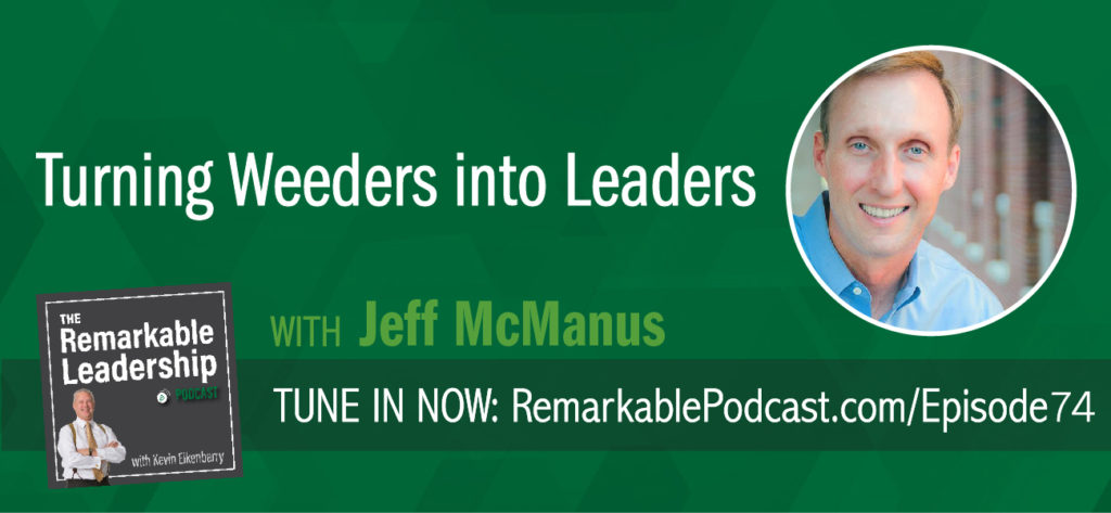 Gallup says 51% of the workforce is not engaged. Jeff McManus joins Kevin to discuss how you get your people on board and excited. Jeff is the Director of Landscape Services at the University of Mississippi and the author of Growing Weeders Into Leaders. He shares his experience of managing a multi-million-dollar landscaping beautification implementation project with minimal resources. He knew that growing the mindset of his team would be critical to results.