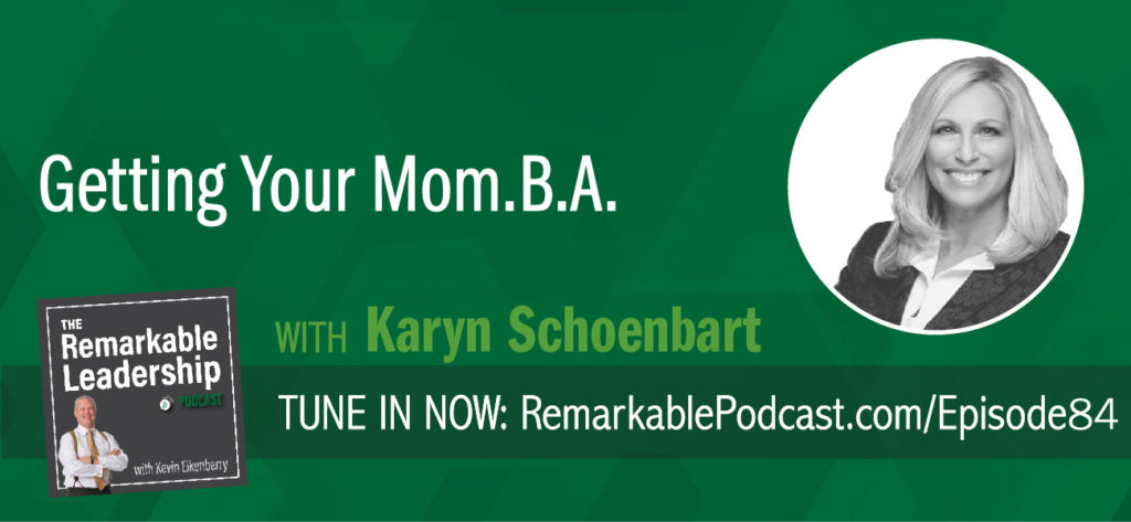 Karyn Schoenbart, author of Mom B.A. joins Kevin to share some practical advice from the trenches of the workplace. Whether you are just joining a team or whether you are leading a team, we all could use a bit of motherly advice to continue to build our careers. Karyn shares tips on questions people are afraid to ask or don’t even recognize they should ask.