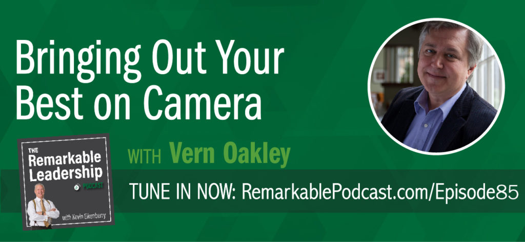 Statistics show we are moving to more video interactions, both personal (social media) and professional (remote working). Vern Oakley, author of LEADERSHIP IN FOCUS: Bringing Out Your Best On Camera and veteran filmmaker, joins Kevin to discuss and provide advice to leaders so that they express their authenticity on camera. This is a skill any leader needs to embrace and learn so they can inspire and influence without the immediate feedback.