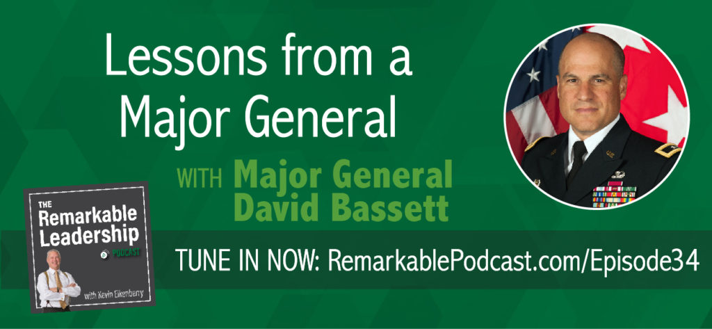 Leadership is leadership, according to Major General David Bassett, Program Executive Officer for Ground Combat Systems. In today’s episode, Major General Bassett shares insight to leading and managing high visibility and high dollar programs. He challenges us to understand our role within the organization and recognize that if we have to use our title/position to get what we want we haven’t properly instilled the values of the organization.  