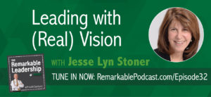 There is more to vision than the end result; you need to be clear of the purpose. Jesse Lyn Stoner, founder of the Seapoint Center for Collaborative Leadership and international best-selling author of Full Steam Ahead! Unleash the Power of Vision, co-authored with Ken Blanchard, shares her research and personal journey to understanding leadership vision.