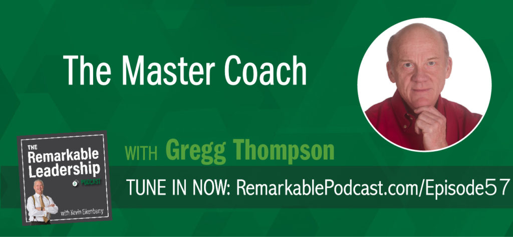 A coaching conversation starts with you and your intention. How will you try to be helpful in your interactions with others so they walk away feeling inspired or leaning a new perspective? Gregg Thompson, author of The Master Coach, and President of Bluepoint Leadership, joins Kevin to discuss coaching as a discipline and the impact on performance and career acceleration.