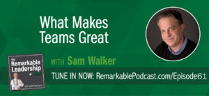 What started as a simple article about the greatest sports teams turned into a more meaningful look at how to evaluate greatness and leadership. It also took Sam Walker 12 years and 300 pages to define criteria, research teams, and publish The Captain Class. Regardless of whether you consider yourself a sports fan, Sam and Kevin discuss leadership principles across the board. Sam also provides some tips or ideas on how to find the leader in your room.