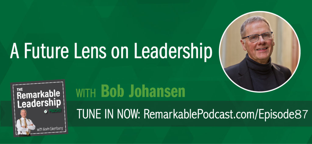 Does your forecasted future provoke an insight that leads to action? Bob Johansen is a distinguished fellow with the Institute for the Future and author or co-author of ten books. Bob’s latest book, The New Leadership Literacies, moves beyond skills and looks at new leadership literacies that will be needed to survive in a VUCA world. He joins Kevin to discuss a futurist view of how companies should think about leadership.