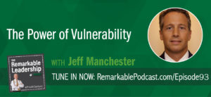 The height of your team’s performance is directly related to the depth of connection among its members. Jeff Manchester, co-author of THE POWER OF VULNERABILITY: How to Create a Team of Leaders by Shifting INward, discusses vulnerability in the workplace. To see greater results, we need to develop a culture that builds in confidentiality.