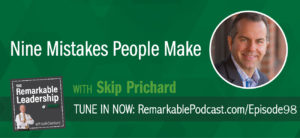 Not all mistakes are created equal. Skip Prichard is the President & CEO of OCLC, a global nonprofit computer library service and research organization. He is also the author of The Book of Mistakes: 9 Secrets to Creating a Successful Future. Through observation and research, Skip shares stories of mistakes we make that limit our potential. You have the choice to decide how you reach and where you want to go.