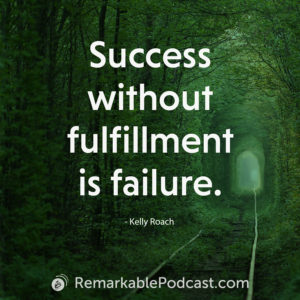 Success without fulfillment is failure.