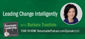Research has shown that the same receptors fire in our brain when people are introduced to changes in social systems (like organizational change) as when we are in pain. It’s no wonder that 65% of business fail at organizational change. Barbara Trautein, Ph.D. joins Kevin to discuss change intelligence. She recognized we have tools to manage change and tools to develop leaders. She also realized that we were missing the tools to develop change leadership. She is the author of the best-selling book Change Intelligence: Use the Power of CQ to Lead Change that Sticks and originator of the CQ System for Developing Change Intelligent Leaders and Organizations.