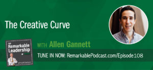 "Research shows us that creativity is not for a select few. 40% of the population has the same creative potential. So, who becomes the next big tech genius, author, producer…? Allen Gannett, author of The Creative Curve: How To Develop the Right Idea, At the Right Time, shares the truth about creative success. Allen explains the mechanics of what he calls the “the creative curve” – the point of optimal tension between what is familiar and what is new. Creative people don’t just consume content, they are deliberate. As a bonus, Allen shares some tips if you find yourself on The Wheel of Fortune."