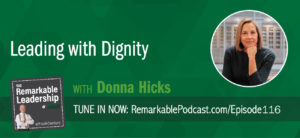 Donna Hicks, author of Leading with Dignity: How to Create a Culture That Brings Out the Best in People joins Kevin to discuss the role of dignity in leadership, relationships, and negotiations. Donna was at the table at many conflict discussions, including Israel/Palestine and Northern Ireland. What she found was that there was another conversation at the table that was non-verbal and emotional. She shares with Kevin that few of us understand the role dignity plays in leadership and when we don’t respect dignity, there are trust and conflict issues. Leaders need to walk the talk and we all need to understand how vulnerable we are.