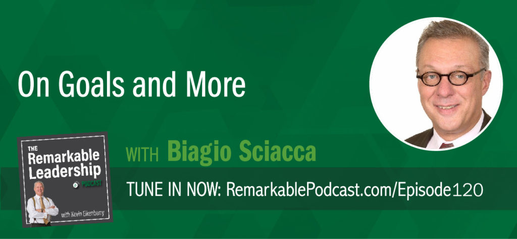 Goals and goal setting. Much has been written about this topic; from importance to how to write the tasks and action items. Biagio ‘Bill’ Sciacca is the author of Goals Book: Embracing Personal Responsibility in an Age of Entitlement. Biagio not only does consulting, he has taught at the university level since 1982, and, recently, took a full-time academic post at Penn State University, where he lectures in Micro and Macro Economics, Marketing, Leadership, Strategic Management and Interpersonal Skills in Business. His first attempt at the book resulted in a lot of blank pages, where the reader was supposed to fill in their goals. He realized that this might not be helpful and takes a different approach to goal setting and encourages us to think about habit formation.