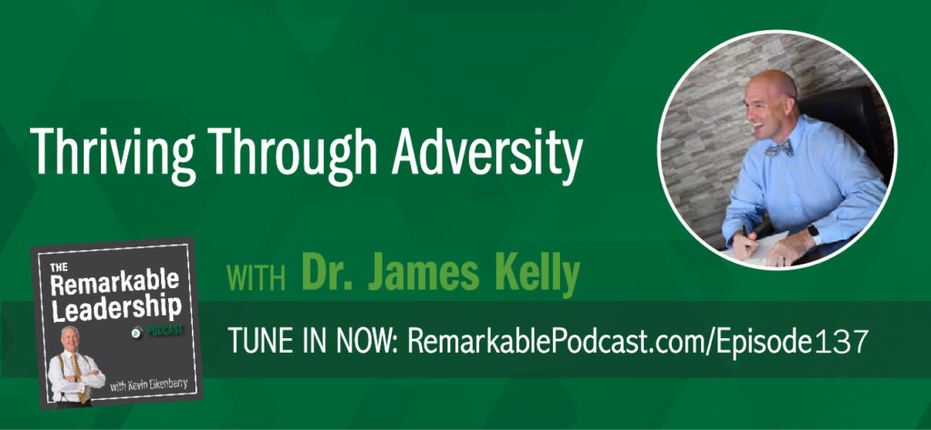 Dr. James Kelley believes there are defining events that cause a fundamental shift in the way leaders (and all of us) do things. This is a crucible moment. James is the author of Crucible's Gift: 5 Lessons from Authentic Leaders Who Thrive in Adversity. For the book, he interviewed over 140 executives from around the world to learn how leaders transform their leadership style after moments of difficulty. James and Kevin dig deeper into adversity, learning, and how these moments cause us to be a better version of ourselves.