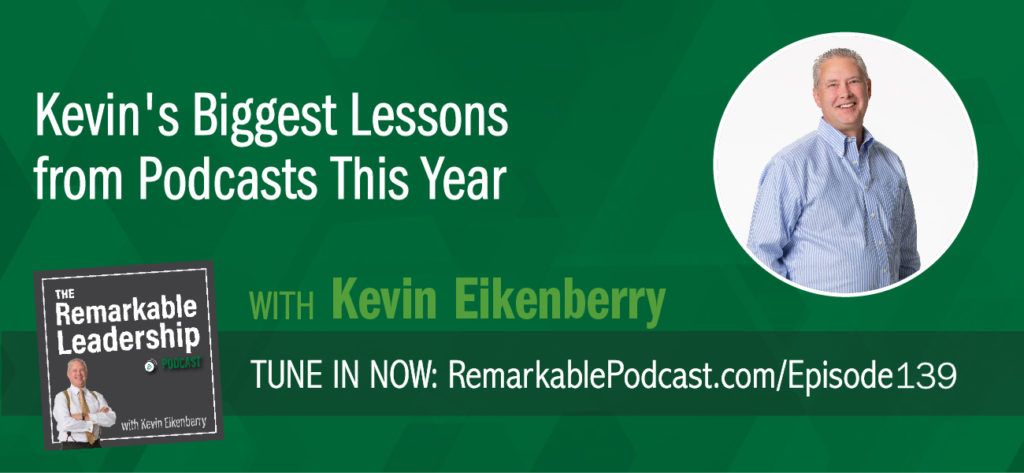 "As we kick off 2019, Kevin steps back and reflects on 2018. His guests included a billionaire, Super Bowl winner, NFL Cheerleader, multiple best-selling authors including Seth Godin, Jeffrey Gittomer and Tom Peters who measure in millions of book sales. He shares some general observations from the interviews, as well as those “nuggets” he has applied in both his personal and professional life. Let us know what you have learned. What is your “Now What”?"