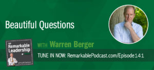 Asking questions does more for us than just getting an “answer”. Questions can help our decision-making, creativity and innovation and build relationships. Kevin sits down with Warren Berger, author of The Book of Beautiful Questions. Warren is a questionologist and encourages leaders to value the question and take ownership of our questions. Further, you cannot stop with just the “why” The cycle of questions moves you to the “what if” and “how”. They need to ambitious and actionable.
