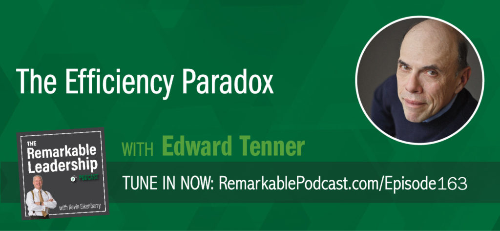 If we rely on algorithms and technology to make us more efficient, our own skills atrophy. Kevin sits down with Edward Tenner, author of Our Own Devices, Why Things Bite Back, and most recently The Efficiency Paradox: What Big Data Can’t Do. As a historian of sorts, Edward tries to understand where we are today and asks the questions we need to think about the future. In The Efficiency Paradox, Edward looks at our technology boom and the downside of a good thing. Although our access to information and big data leads us to perform at higher and faster levels, can we be sure we are going in the right direction? Edward believes we need to find balance or we might not find the benefits of technology or we lost the benefits of human nature.