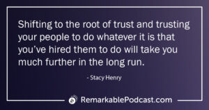 Quote Image: Shifting to the root of trust and trusting your people to do whatever it is that you've hired them to do will take you much further in the long run.